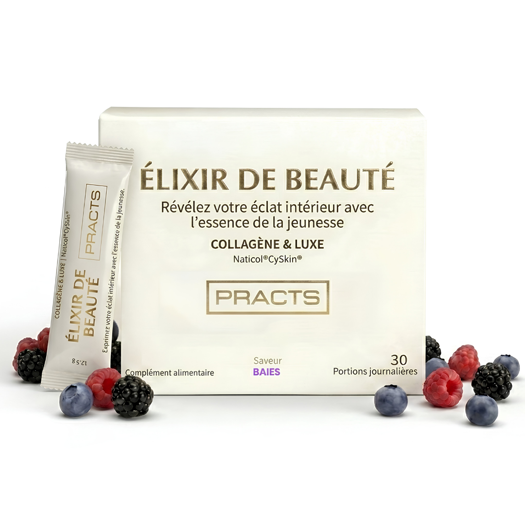 Practs ÉLIXIR DE BEAUTÉ COLLAGÈNE & LUXE, Naticol®CySkin®