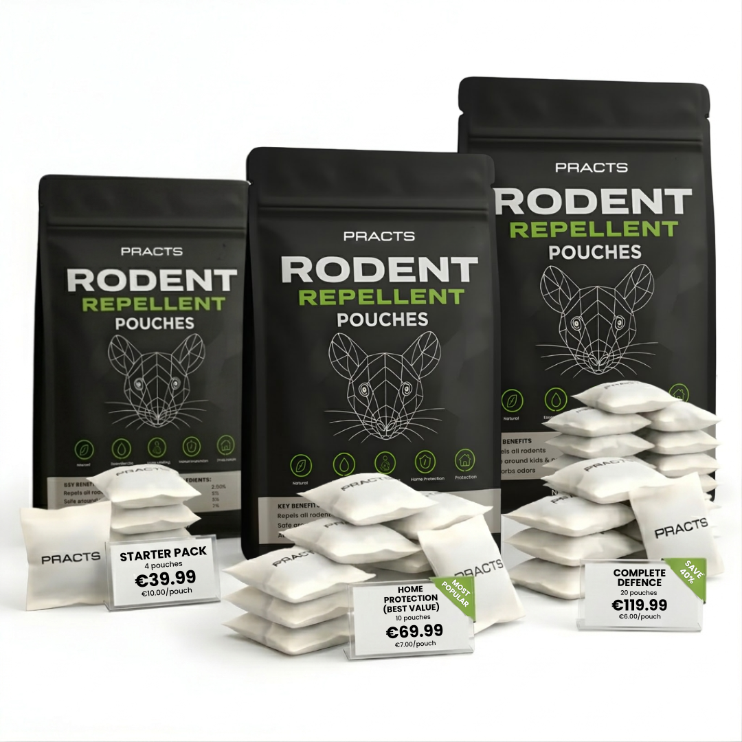 PRACTS Rodent Repellent Pouches | 10 pouches