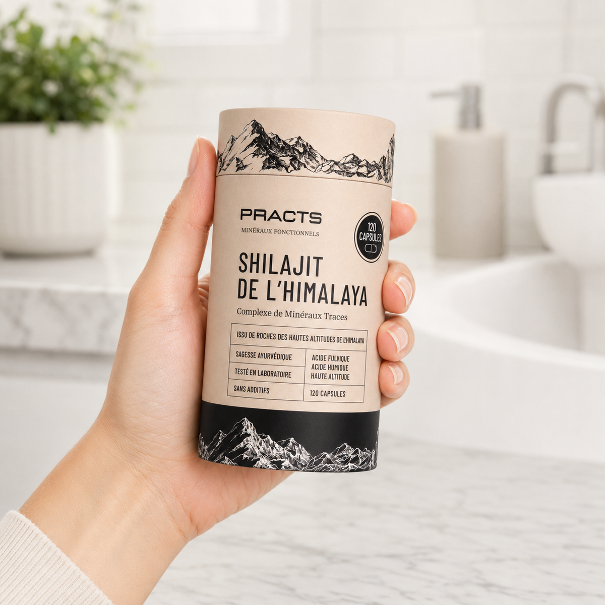 PRACTS Gélules de Shilajit de l’Himalaya
