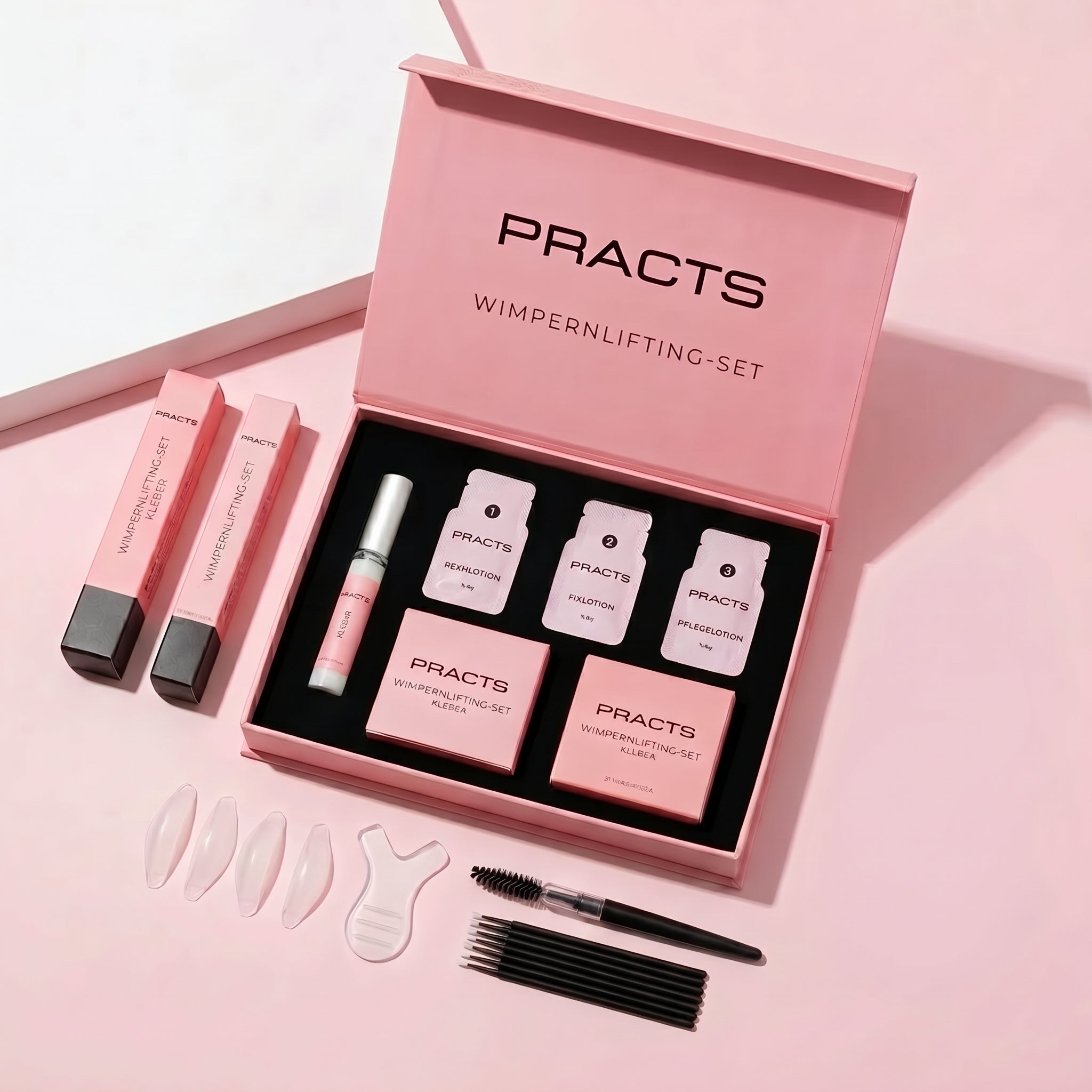 PRACTS Wimpernlifting Set für Zuhause