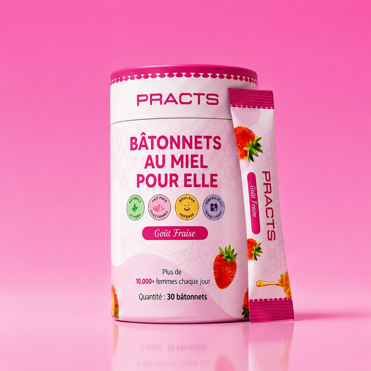 PRACTS Bâtonnets de Miel