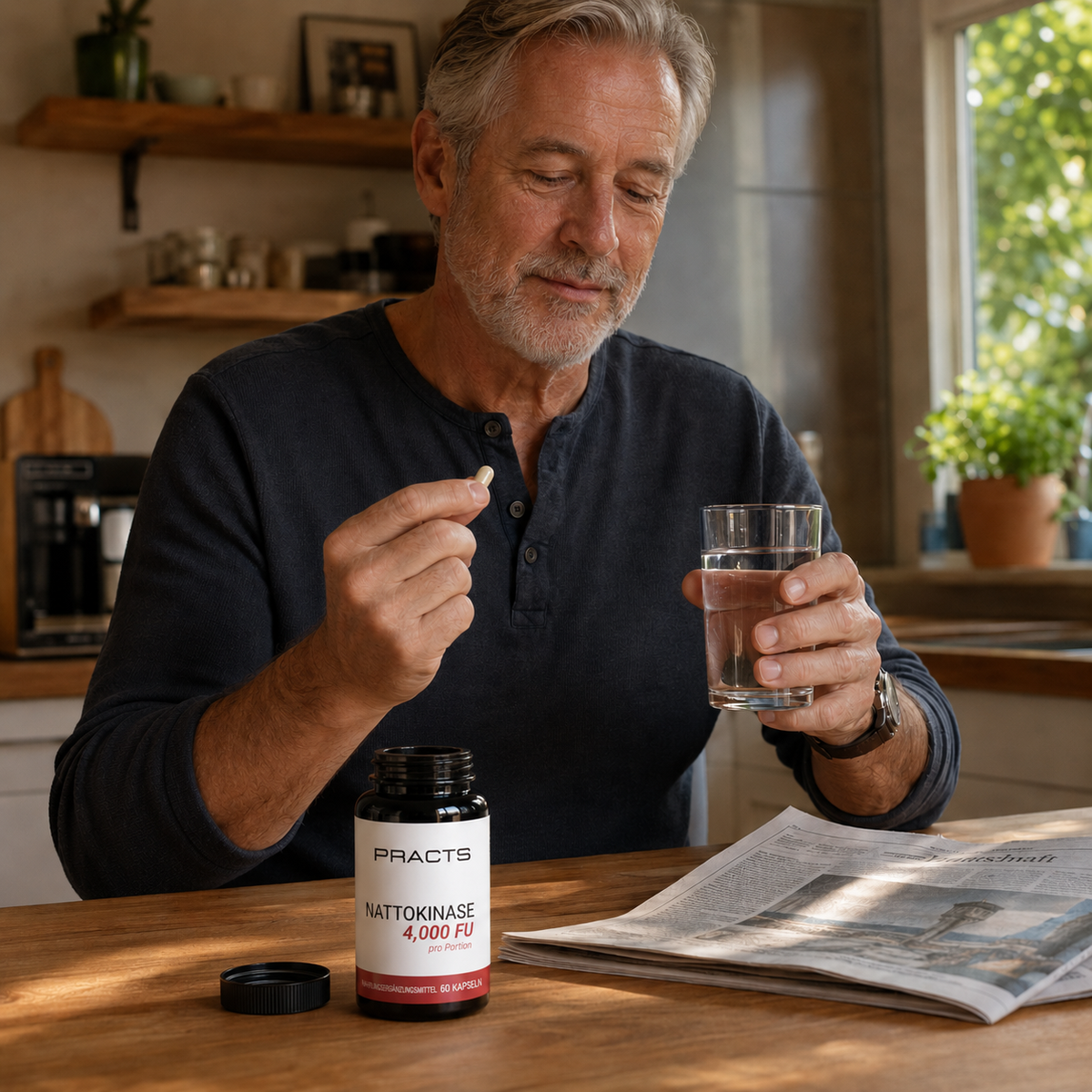 PRACTS Nattokinase Gefäß-Wellness