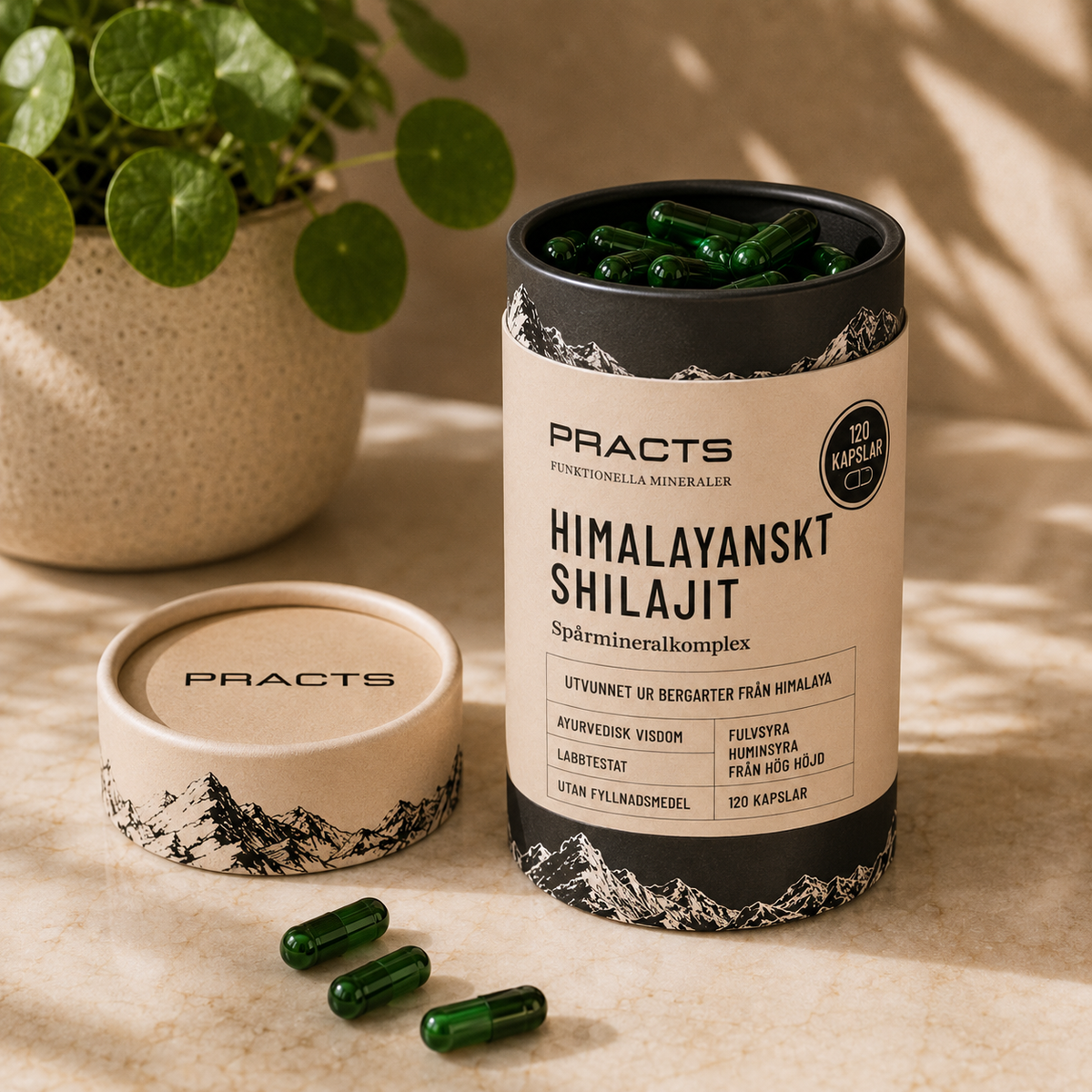 PRACTS Himalaya Shilajit Kapslar