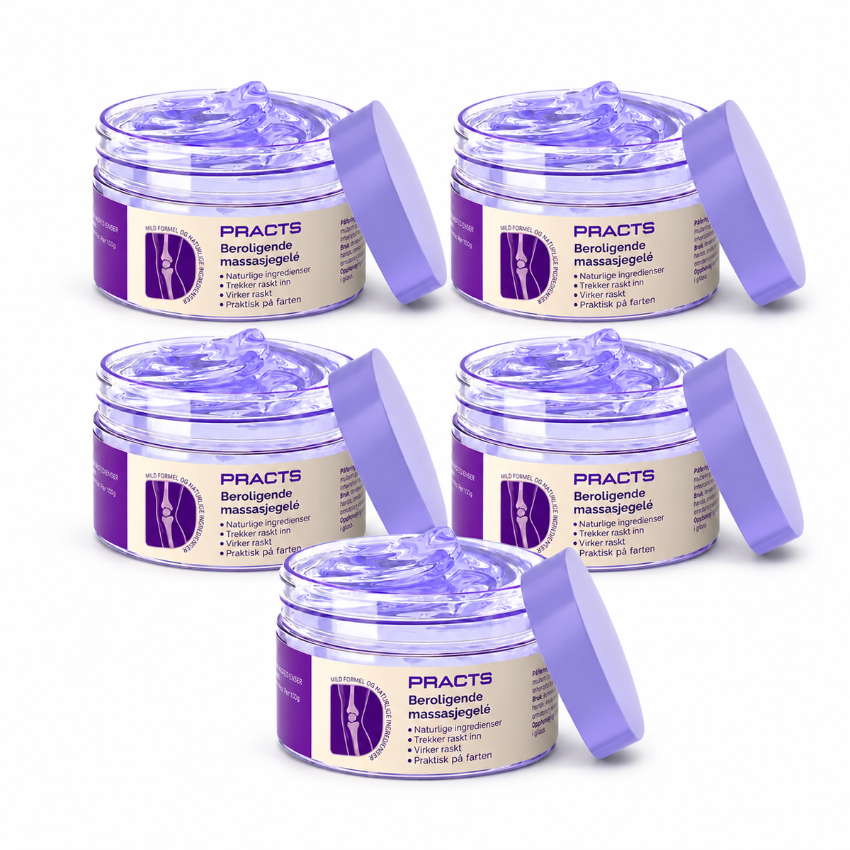 PRACTS Beroligende Gel