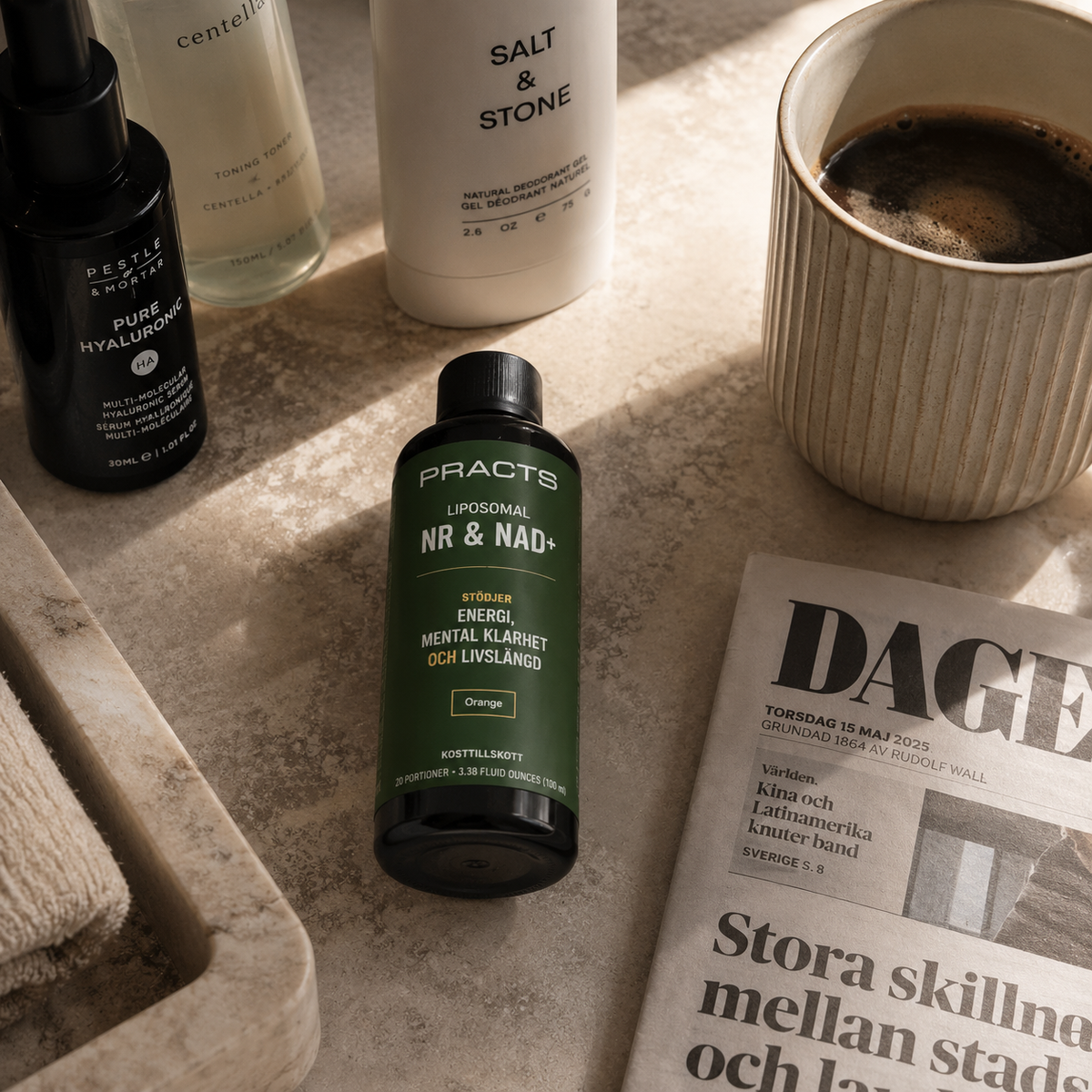 PRACTS Liposomal NR och NAD+