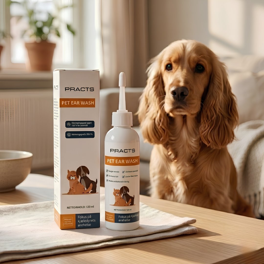 PRACTS Pet Ear Cleaning Solution Drops-NO