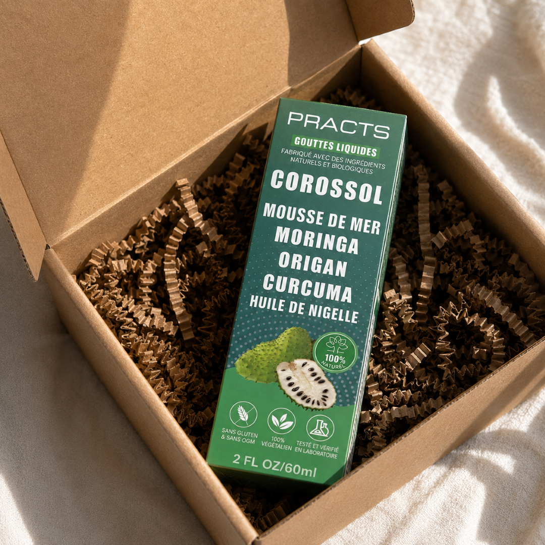 PRACTS Gouttes liquides naturelles de corossol-FR