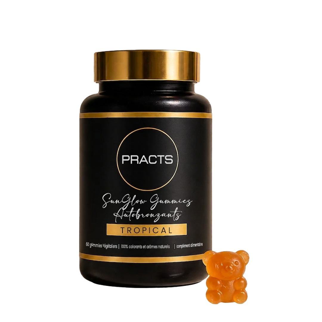 PRACTS SunGlow Gummies Autobronzants