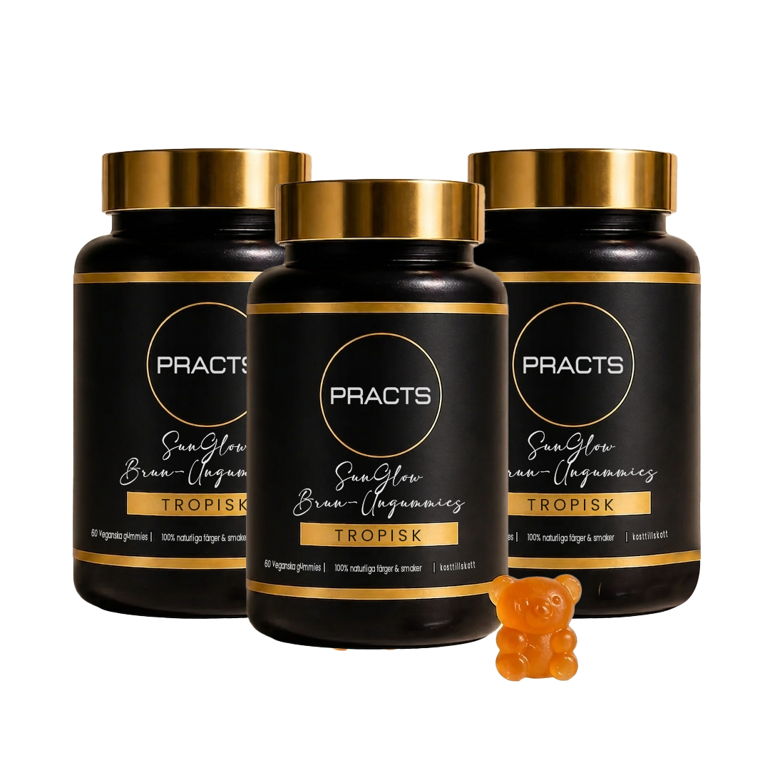PRACTS SunGlow Brun-Ungummies