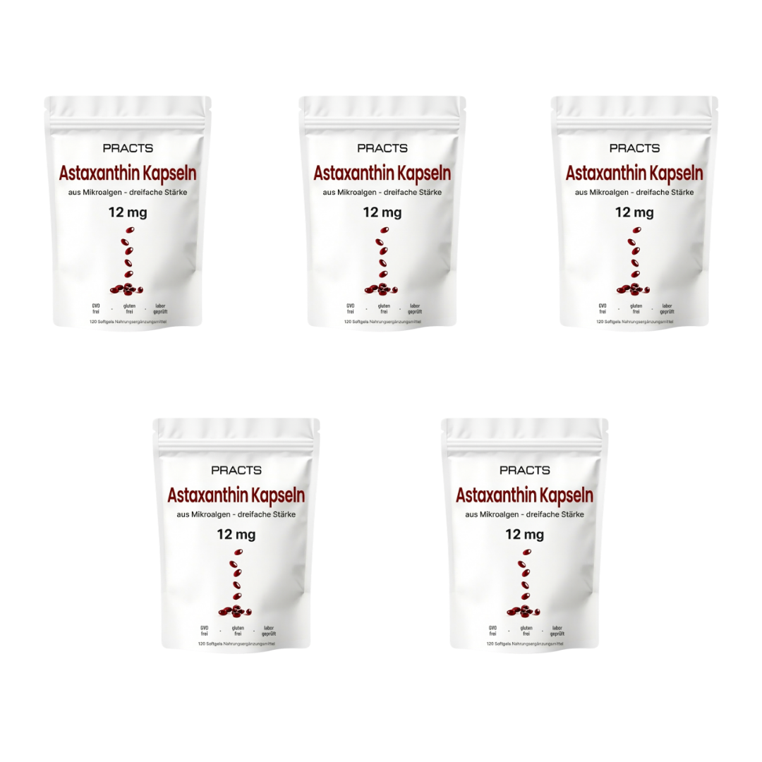 PRACTS Astaxanthin Kapseln