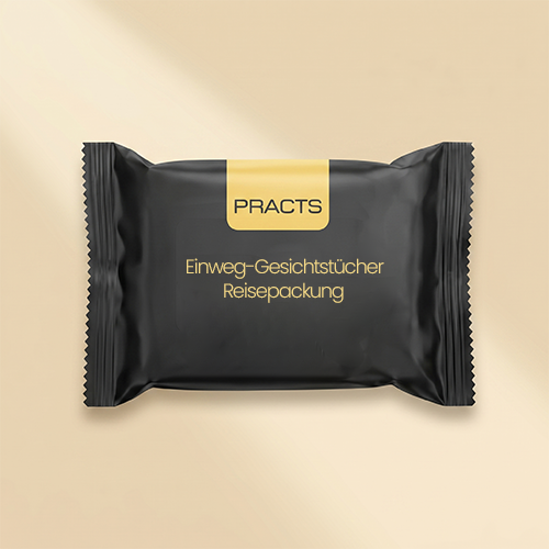 PRACTS Einweg-Gesichtstücher Reisepackung