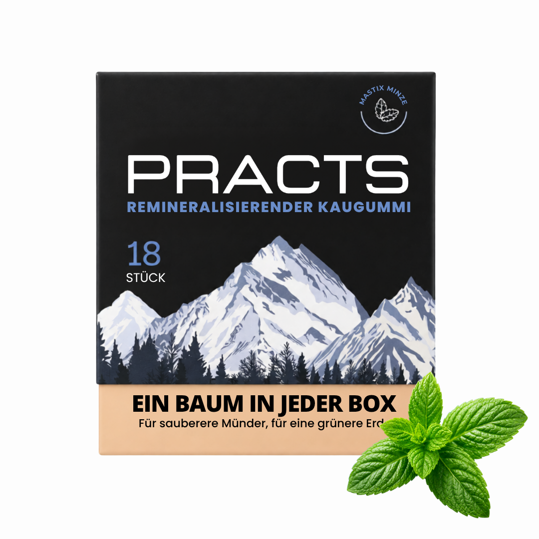 PRACTS Remineralisierender Kaugummi