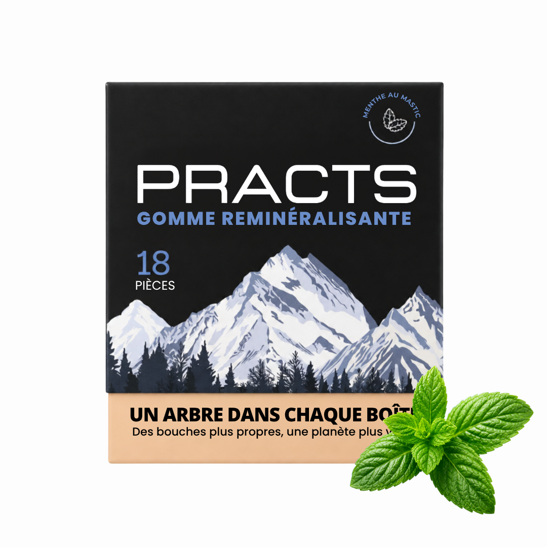 PRACTS Chewing-gum Reminéralisant