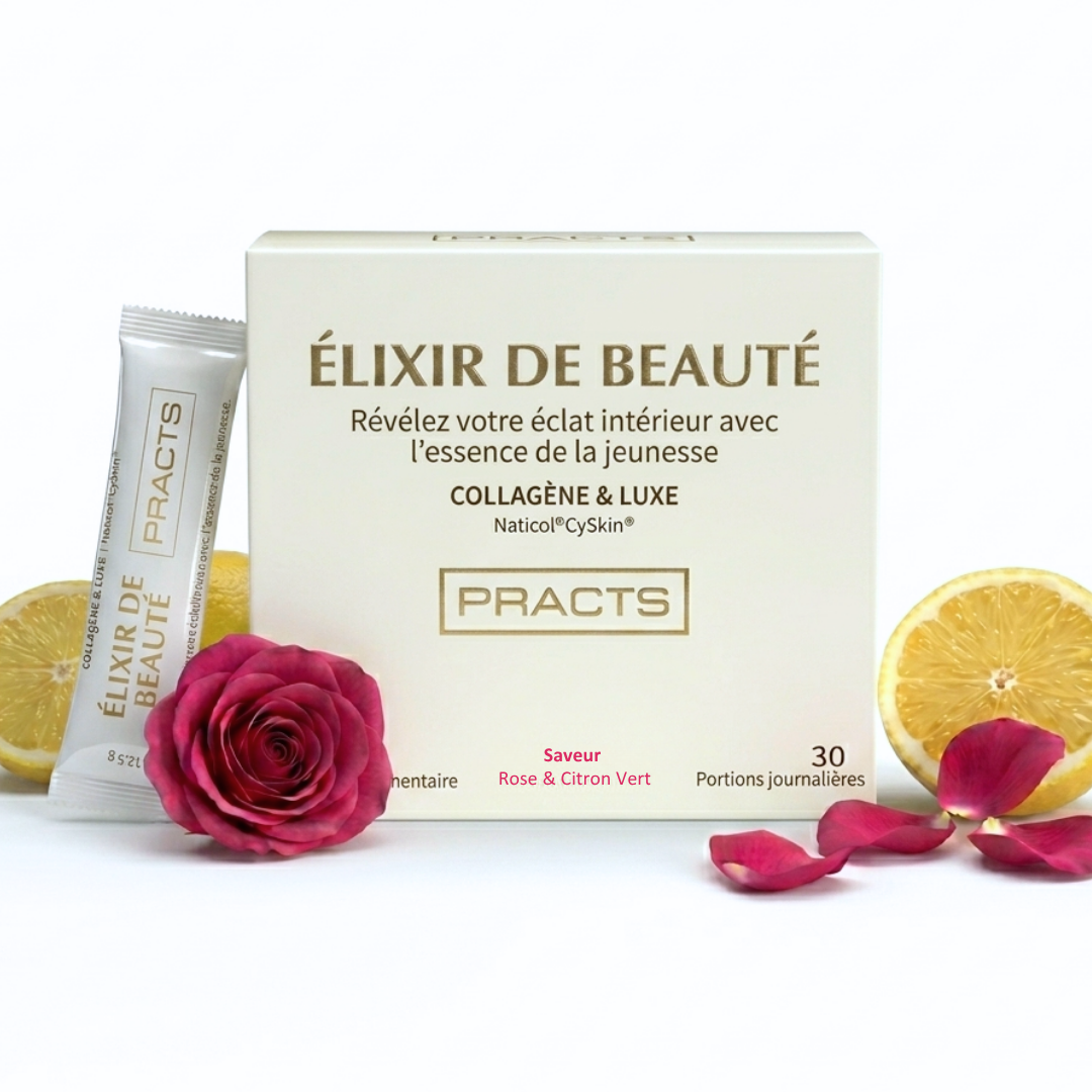 Practs ÉLIXIR DE BEAUTÉ COLLAGÈNE & LUXE, Naticol®CySkin®