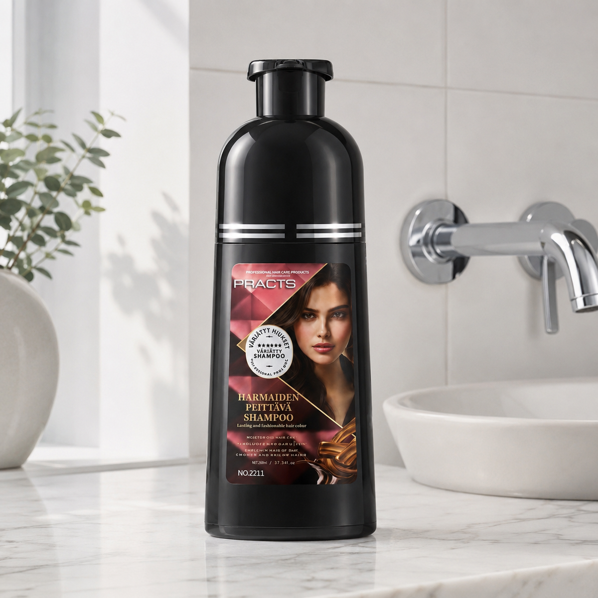 PRACTS Harmaiden Peittävä Shampoo