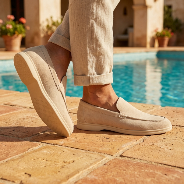 PRACTS Suede Loafers