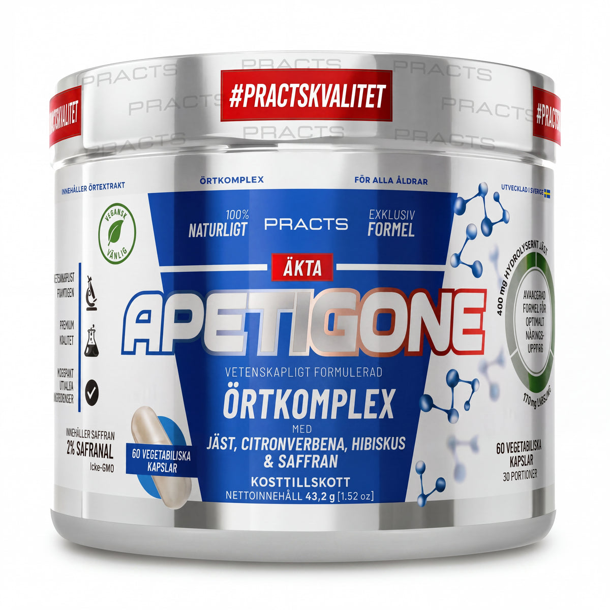 PRACTS APETIGONE | Aptitreglerande Örtkomplex