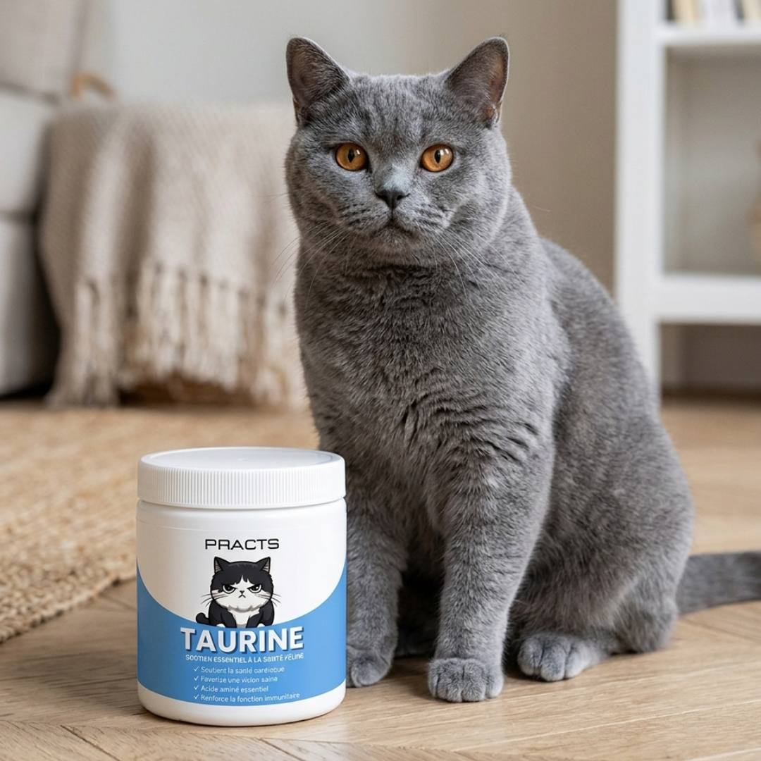 PRACTS – Suppléments de taurine pour chats