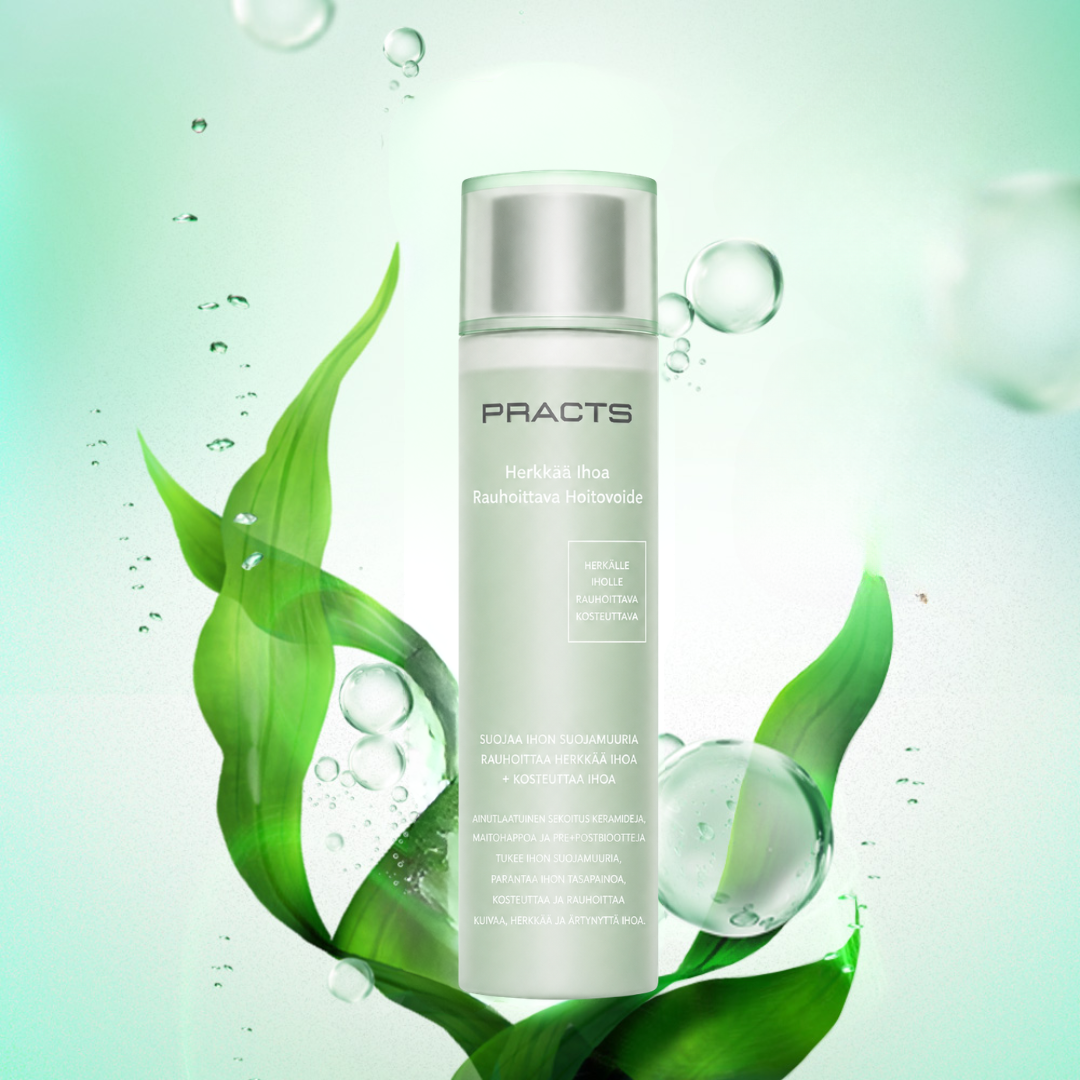 PRACTS Herkkää Ihoa Rauhoittava Hoitovoide