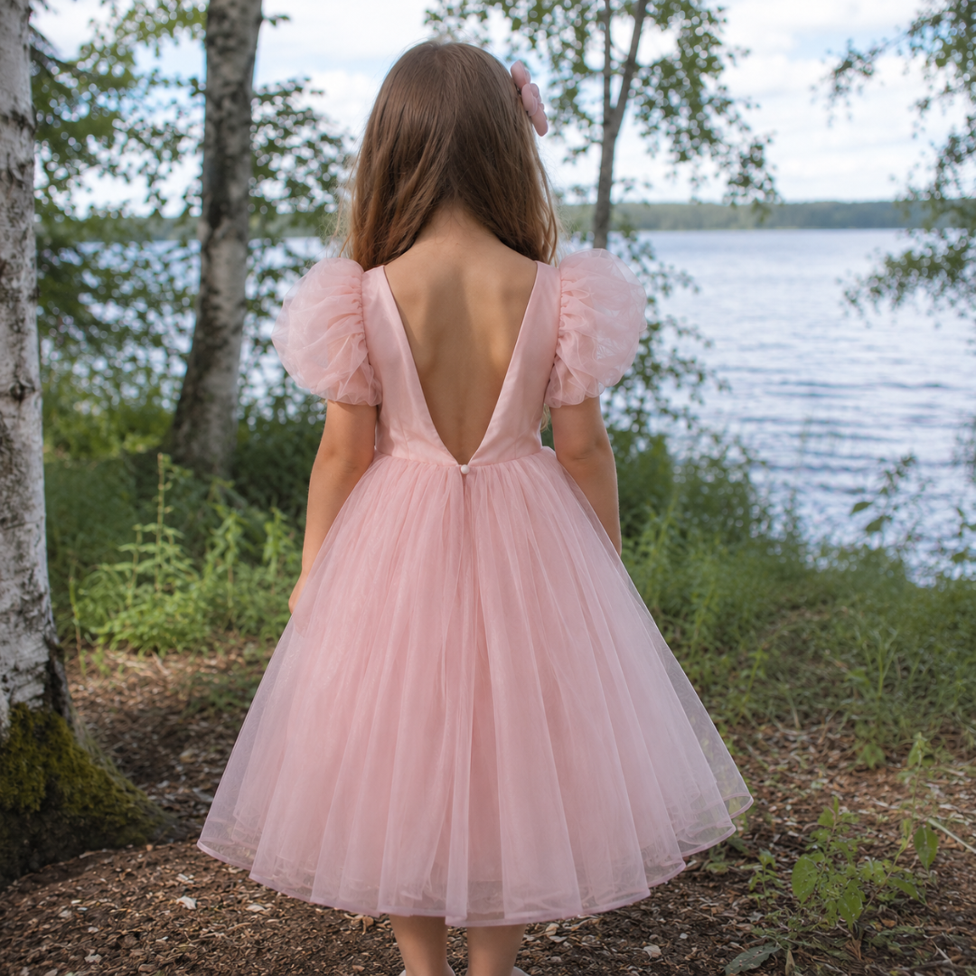 PRACTS Satuprinsessamekko Tytöille