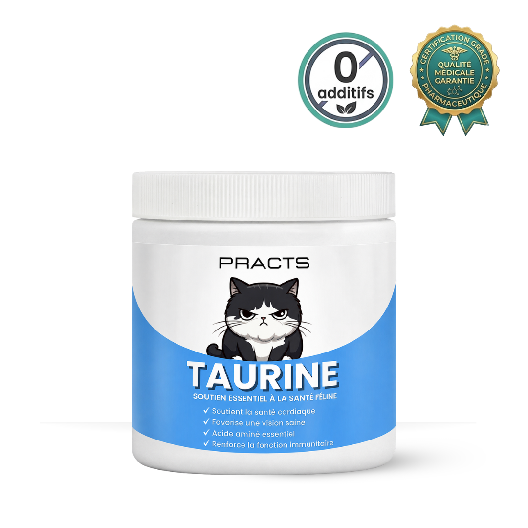 PRACTS – Suppléments de taurine pour chats