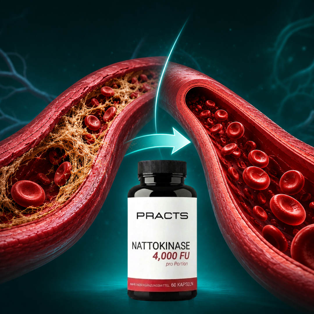 PRACTS Nattokinase Gefäß-Wellness