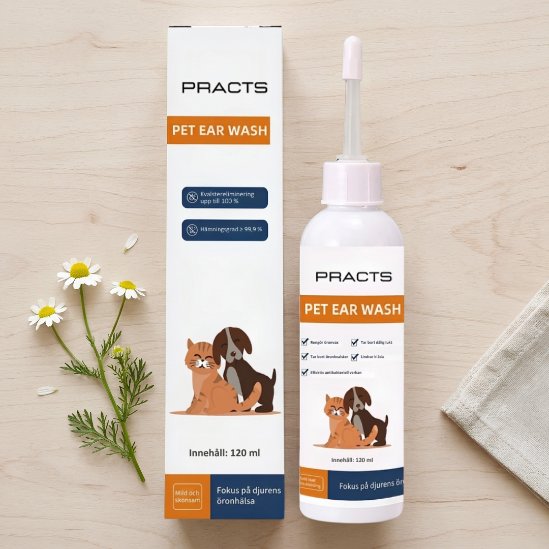 PRACTS Pet Ear Cleaning Solution Drops-SE