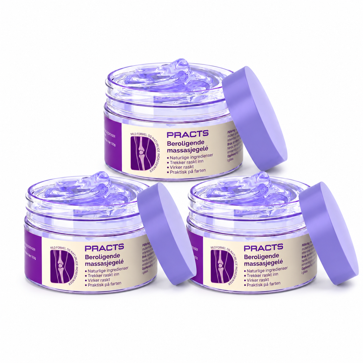 PRACTS Beroligende Gel