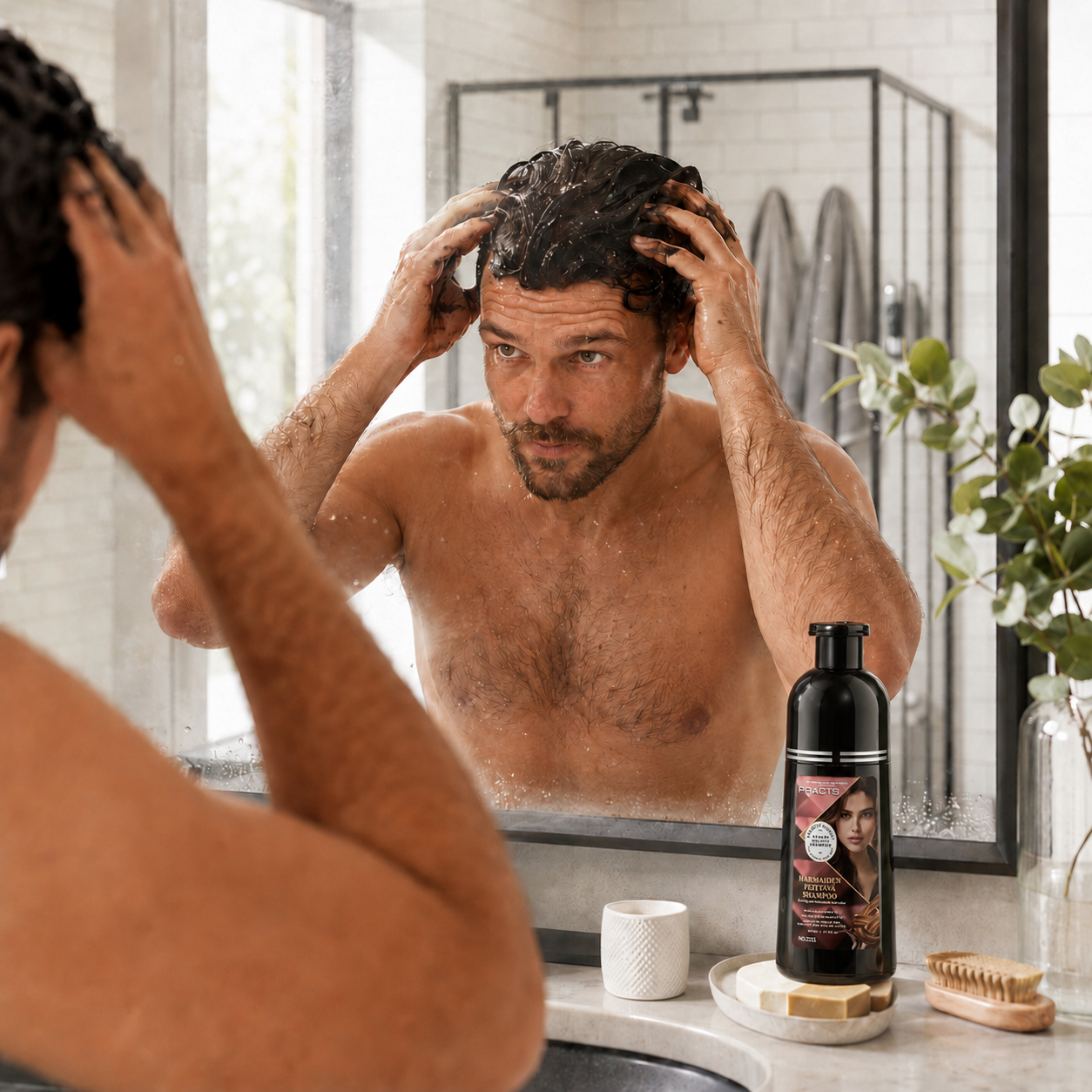 PRACTS Harmaiden Peittävä Shampoo
