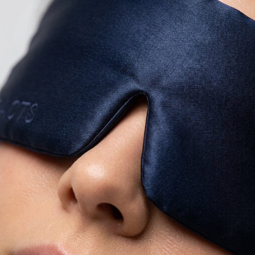PRACTS Masque de Sommeil 3D Contouré en Soie de Mûrier